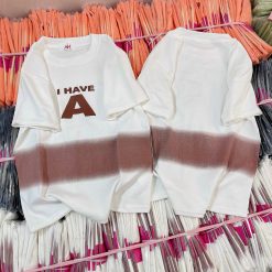 Áo thun nữ Baby Tee ôm body từ 35kg - 55kg In chữ A - AG1373