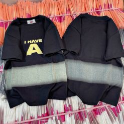 Áo thun nữ Baby Tee ôm body từ 35kg - 55kg In chữ A - AG1373