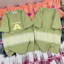 Áo thun nữ Baby Tee ôm body từ 35kg - 55kg In chữ A - AG1373