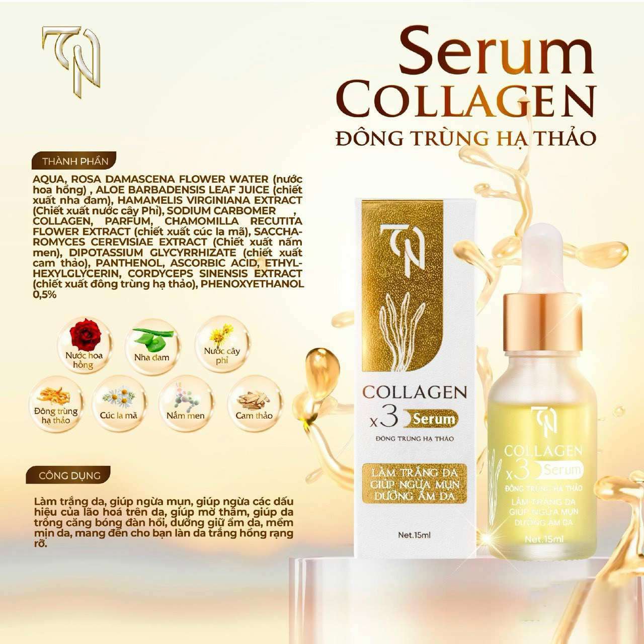 Combo Kem Face Đêm Collagen X3 TN Mỹ Phẩm Đông Anh Combo Kem Face Đêm Collagen X3 TN Mỹ Phẩm Đông Anh - CBFACEX3TNDEM