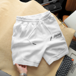 Quần Short Thun Nam In Chữ Chicago - QB429