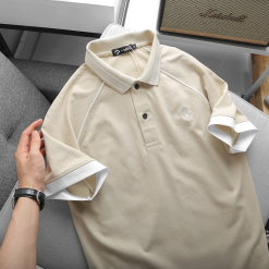 Áo Thun Nam Cổ Bẻ Thêu Nổi Logo Rubik (Có size 3x) - CS226