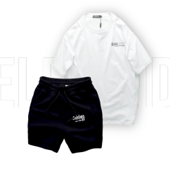 Set Bộ Nam Áo Thun Cổ Tròn Oversize In Chữ CLEGENDK Quần Short Thun - SBN108