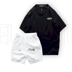 Set Bộ Nam Áo Thun Cổ Tròn Oversize In Chữ CLEGENDK Quần Short Thun - SBN108