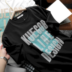 Áo Thun Nam Cổ Tròn Pack Horse Oversize In Chữ Sọc Big Size 110kg - AB514