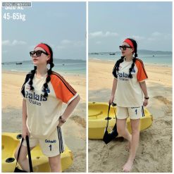 Đồ bộ quần đùi áo tay ngắn in chữ Palais - DBO4507