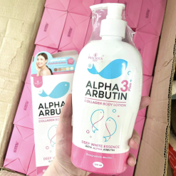 Kem Body Sữa Dưỡng Thể Alpha Arbutin 3 Plus + Collagen Lotion Dưỡng Trắng Da 500ml Precious - 8859690407116