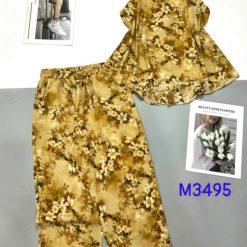 Đồ bộ quần lửng áo sát nách nhiều hoạ tiết - DBO4584