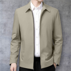 Áo Khoác Dù Nam Trơn Cổ Bẻ Cao Cấp (Có Size 3x) - AK089