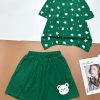 Đồ bộ quần đùi áo tay ngắn in hình nhiều chú gấu - DBO4653