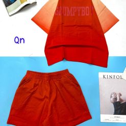 Đồ bộ quần đùi áo tay ngắn in chữ GUMPYBOY - DBO4655