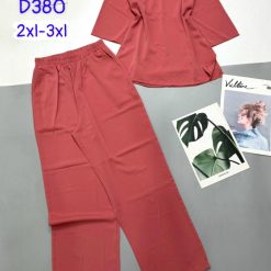 Đồ bộ lam trơn cổ tàu Có 2 size - DBO4660