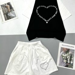 đồ bộ quần đùi trơn - DBO4731