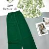 Đồ bộ mango quần dài trơn áo tay dài có nút in có 2 size - DBO4735