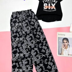 Đồ bộ mango quần dài trơn áo tay - DBO4747