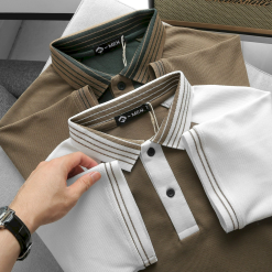 Áo Thun Nam Polo Cổ Bẻ Phối Màu Viền Bo Cổ (Có Size 3x) - CS228