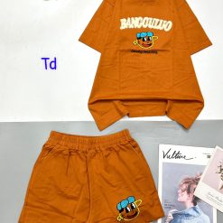 đồ bộ quần đùi áo tay ngắn in chữ Bango - DBO4766