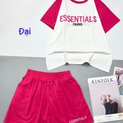 đồ bộ quần đùi áo tay ngắn ESSENTIALS - DBO4768