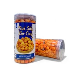 Nui Sấy Bơ Cay Thơm Ngon Giòn Rụm 300g Hộp - 8936208930554