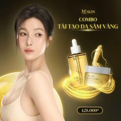 Combo Tái Tạo Sâm Vàng MQ Skin - CBTTSAMVANG