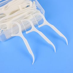 Combo 5 Hộp Tăm Chỉ Nha Khoa Vệ Sinh Răng Miệng Dental Flossers - Hộp 50 Tăm Nha Khoa 8,4x5,8x2,7cm - TAMNK01