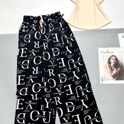 Đồ bộ quần dài mango áo 2 dây tăm đũa - DBO4780