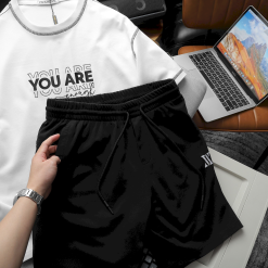 Quần Short Thun Nam Pack Horse Thêu Logo Chữ X - QB431