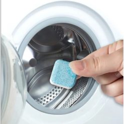 Combo 3 Hộp 12 Viên Tẩy Lồng Máy Giặt - Viên Vệ Sinh Lồng Giặt Tẩy Sạch Cặn Bẩn Vi Khuẩn Gây Mùi 9x8x5cm - CBVIENTAYVS01
