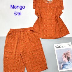 Đồ bộ quần lửng áo sát nách nhiều hoạ tiết khác nhau - DBO4786