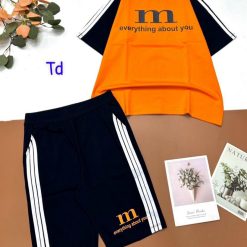 Đồ bộ quần lửng áo tay ngắn có 3 sọc - DBO4794