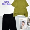 Đồ bộ quần lửng quần đen áo thun trơn - DBO4796
