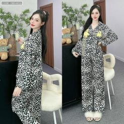 Đồ bộ latin mặc nhà quần dài áo tay dài in nhiều hoạ tiết - DBO4816