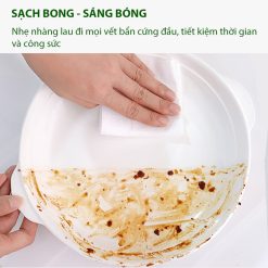 Combo 3 Khăn Ướt Lau Bếp Đa Năng - Khăn Lau Bàn Bếp Bát Đĩa Đa Năng An Toàn 1 Gói 80 Miếng 30x11x5cm - CBKHAN02