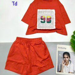 đồ bộ quần đùi áo tay ngắn bảng số 98 - DBO4832