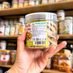 Bánh Đồng Tiền Ngũ Vị Hạt 200g Hộp Pet - 8936208932282