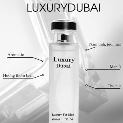 Nước Hoa Luxury Dubai Luxury For Men Màu Trắng Mùi Nam 50ml - LXRFORMEN