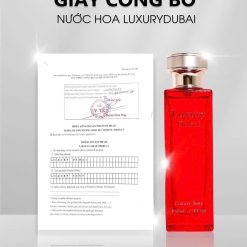 Nước Hoa Luxury Dubai Luxury Sexy Màu Đỏ Mùi Nữ 50ml - LXRSEXY