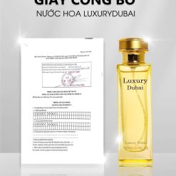 Nước Hoa Luxury Dubai Màu Vàng Mùi Nữ 50ml - LXRDUBAI01