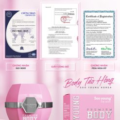 Kem Body Tảo Hồng Soo Young - 8938532152299