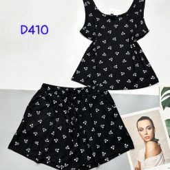 Đồ bộ quần đùi áo ba lỗ hình chuột mickey - DBO4891