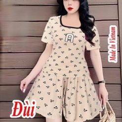 Đồ bộ quần đùi ống rộng áo ba thun cổ tròn - DBO4894