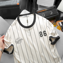 Áo Thun Nam Cổ Tròn Pack Hourse In Logo Số 86 (Có Size 3x) - AB521