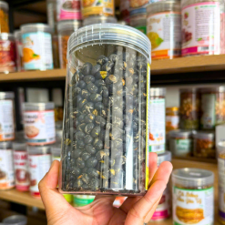 Đậu Đen Sấy - Đậu Đen Xanh Lồng Sấy Giòn 350g Hộp Pet - 8936208936051