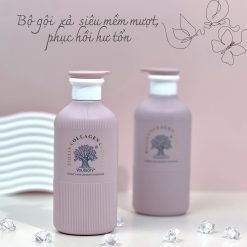 Combo Dầu Gội Xả Biotin Màu Hồng Collagen Essence Pink Voudioty 500ml - GOIXABIOTIN01