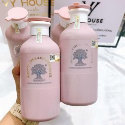 Combo Dầu Gội Xả Biotin Màu Hồng Collagen Essence Pink Voudioty 500ml - GOIXABIOTIN01