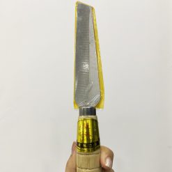 Dao Gọt Hoa Quả - Dao Gọt Trái Cây Sắt Bén - Dao Gọt Cán Gỗ Lưỡi Dao Bằng Thép Không Gỉ Size 21Cm - DGCG01