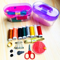 Bộ Kim Chỉ May Vá Đa Năng - Hộp Kim Chỉ Khâu 50 Món 14.5x9.5x7.5cm - HKC50
