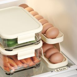 Khay Đựng Trứng Lăn Tự Động 2 Tầng - KDTLTD01