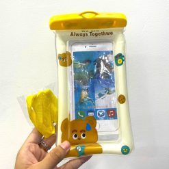 Túi Đeo Điện Thoại Chống Thấm Nước Viền Phao - Túi Nhựa Đựng Điện Thoại Chống Nước Kèm Dây 21x10 Cm - TDDTCN01