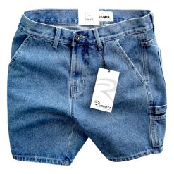 Quần Short Jeans Nam Rurumen Cao Cấp Chất Liệu Co Giãn (Có size 36) - QB436